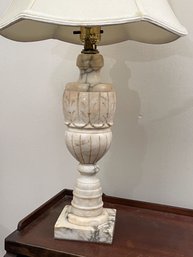 Marble Baluster Table Lamp