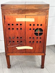 Flip Top Commode Cabinet Server