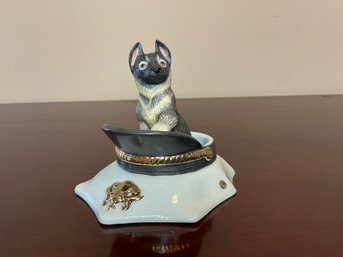 Lenox Puppy On Patrol German Shepard In Police Hat New In Box