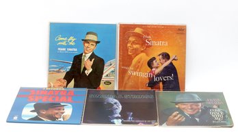 5 Frank Sinatra Record Albums/vinyl