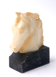 Marble Horse Sculpture