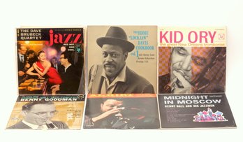 6 Various Artists Jazz Record Albums/vinyl.