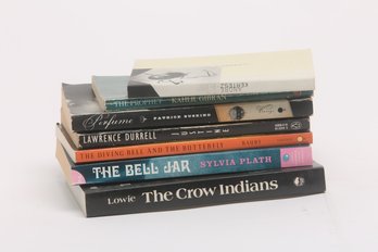 Coffee Table Books Including The Bell Jar And The Crow Indians