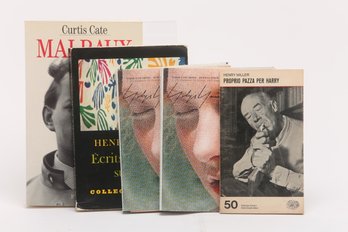 Coffee Table Books Including Curtis Kate Malraux