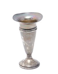 Sterling Silver Weighted Vase