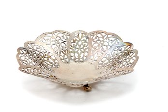 Silver Plated Lovelace Dish