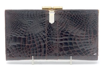 Crocodile Skin Purse