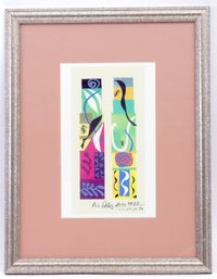 Henri Matisse Beasts Of Sea National Gallery Framed Abstract Print