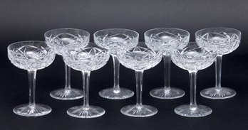 Baccarat Lagny 8 Champagne Glasses