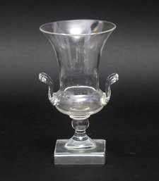 Dual Shoulder Crystal Urn Vase