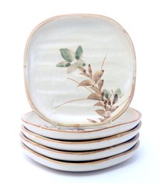 Japanese Rangoon Bamboo Plate Set