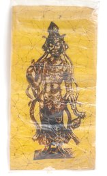 Asian Tun-Huang Buddha Batik Scroll