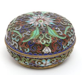 Cloisonn Enamel Box