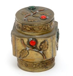Chinese Brass Snuff Box