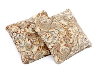 Swirling Paisley Accent Pillows