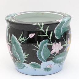 Large Chinese Fishbowl Planter