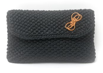 Genie Nylon Crochet  Clutch