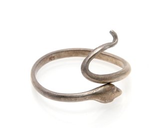 Sterling Silver Snake Ring