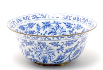 Blue And White Floral Bowl (2 Of 2)