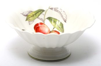 Villeroy & Boch White Ceramic Peach Bowl