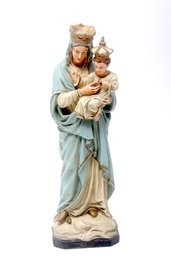 Ceramic Virgin Mary Statue