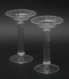 Pair Of Villeroy & Boch Pedestal Dishes