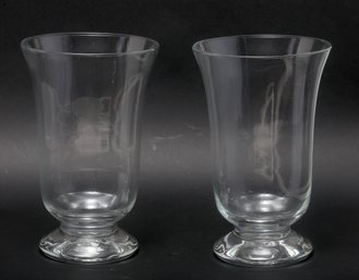 Pair Of Large Villeroy & Boch Glass Vases