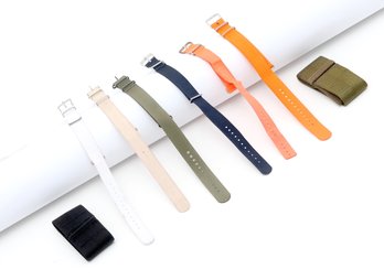 8 NATO Style Assorted Watch Bands