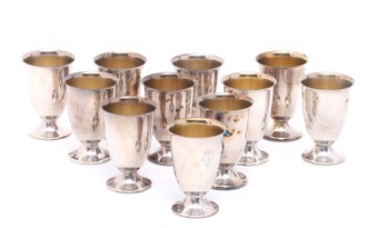 11pc. William Rogers & Sons Silver Plated Desert Cups
