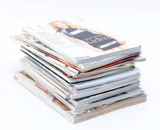 Lot Of Fashion Magazines