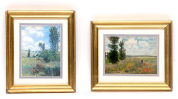 Framed Art Set Of 2 By Claude Monet