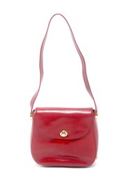 Red Leather Hobo International Bag