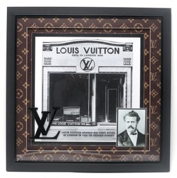 Louis Vuitton First Store Collage
