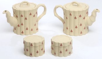 Terra Cotta On Primrose Jasperware By Wedgwood