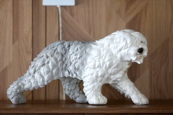 Ceramic Dog Statue By Goebel