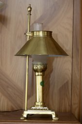 Orient Express Paris-Istanbul Brass Table Lamp