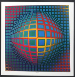 Victor Vasarely  Art Vega-Nor Offset Lithograph