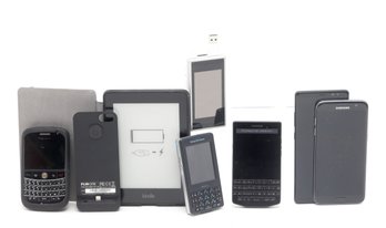 Assorted Cell Phones/ Kindle/ Flip Camera Blackberry