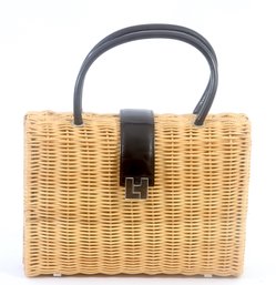 Lambertson Truex Wicker Handbag