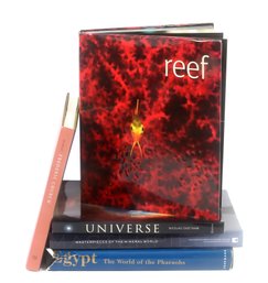 Coffee Table Books Including Universe And Reef