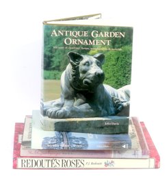 Coffee Table Books Including Antique Garden Ornaments And North Fork Living