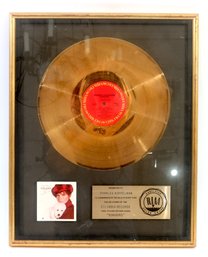 Barbara Streisand RIAA Certified Gold Record  For Songbird