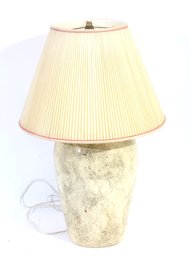 Mid Century American Glazed Pottery Lamp