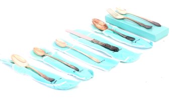 Tiffany & Co Sterling Spoon Set  With Knife