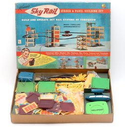 Vintage Sky Rail Girder & Panel Building Set By Kenner W/Original Box