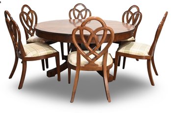 Indoor Extension Dining Table & Chairs (Orig Retail $7,000)