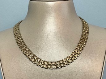 Vintage Sperry Gold-tone Link Necklace