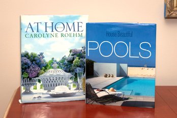 Coffee Table Books Including House Beautiful Pools