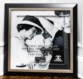 Coco Chanel Framed Print