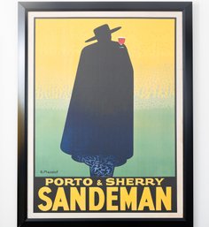 Porto & Sherry Sandeman Framed Poster